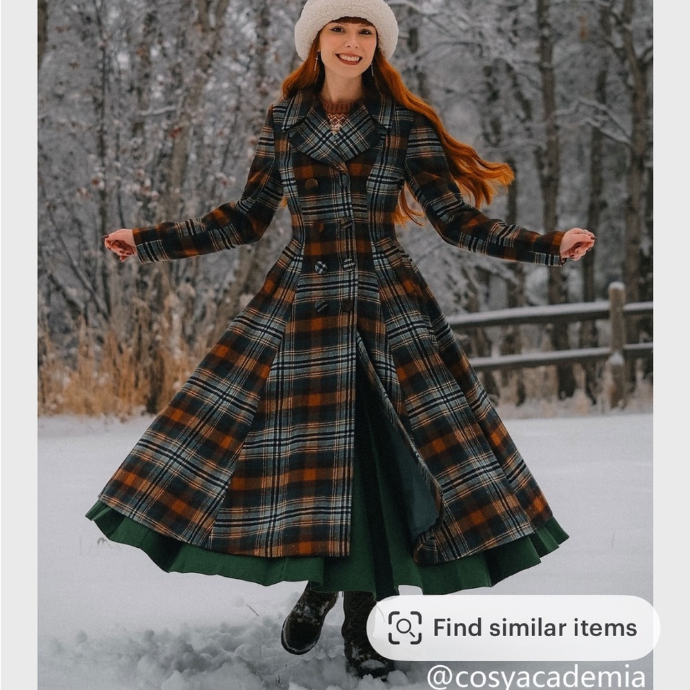 Xiaolizi Etsy Brand Wool coat